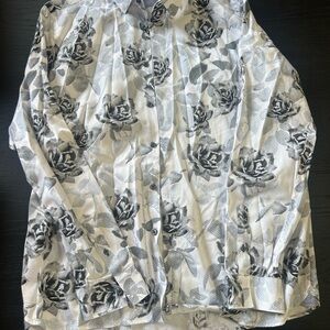 Ted Baker Monochrome Patterned Shirt